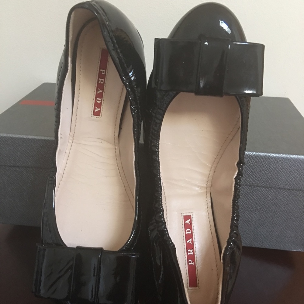 Prada flats size 7 - Picture 3 of 6